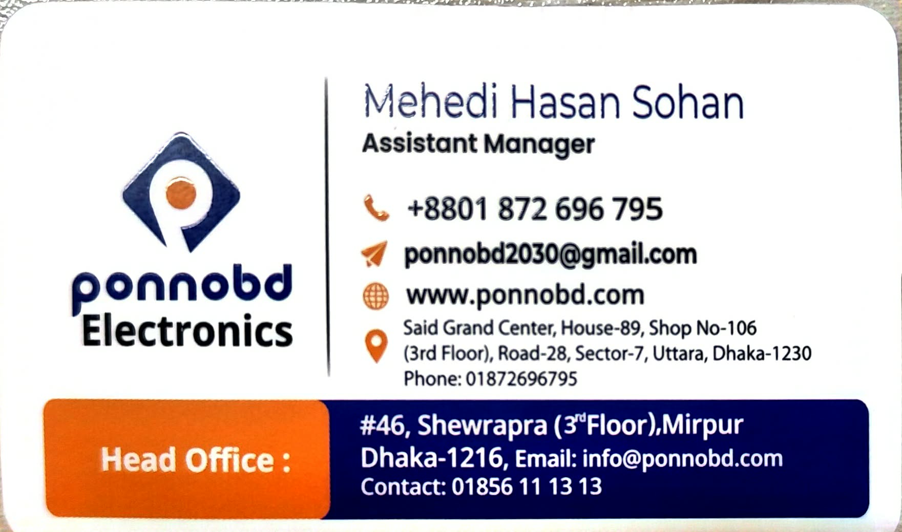 Ponnobd Electronics