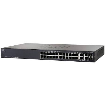 Cisco 24-port Gigabit Managed POE+Network Switch