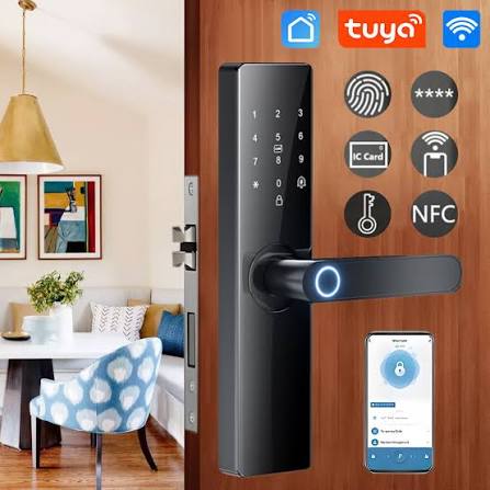 Digital Fingerprint Smart Door Lock with IC & Key