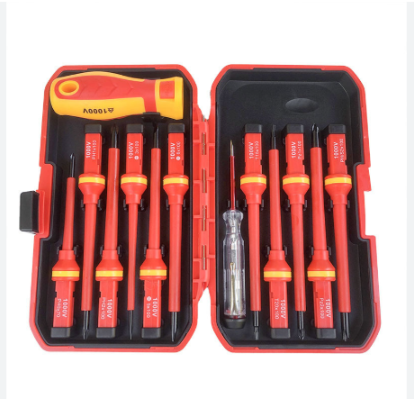 Insulated Electrical Tool Set (1000V Certified 13 Pcs)