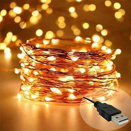 100 meter waterproof fairy string rice lights warm white