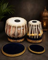 Professional Handmade Benares sheesham wood tabla set