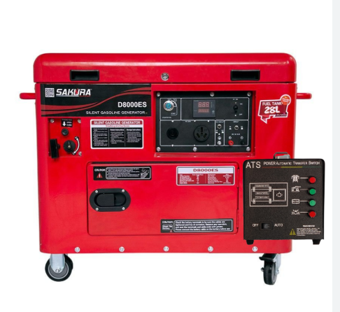 7.5 kVA Open Frame Heavy Duty Diesel Generator