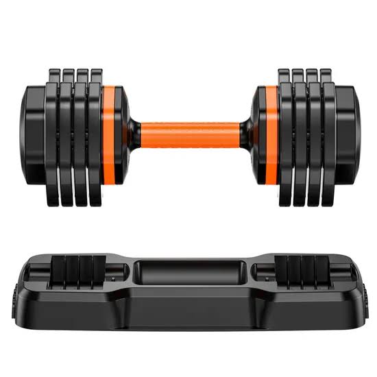 adjust cast iron dumbble set