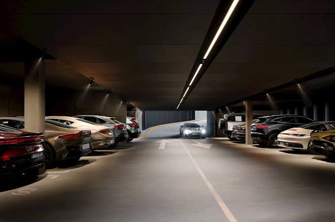 Dedicated underground Basement car parking space for rent in luxury high rise