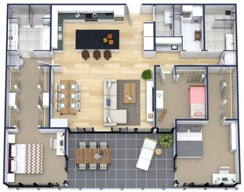 3 Bedroom Apartment in Property Rent Sell, Banani for Sale