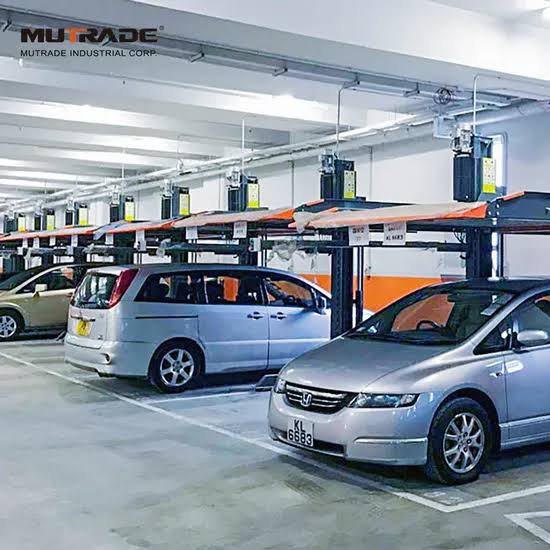 Corporate reserved dual basement parking space 2 large SUV side by side