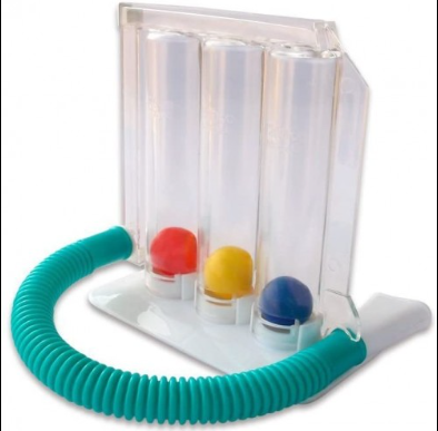 3 ball Incentive Spirometer Breathing Respiratory Exerciser Lung Function Training Instrument