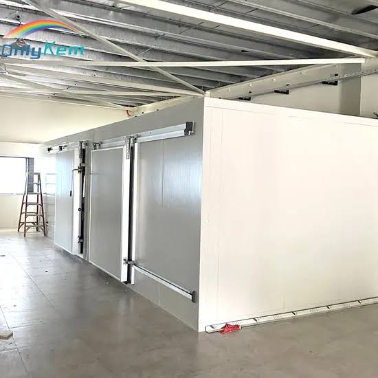Sub-zero deep freeze seafood & export meat cold storage chamber 200 tons