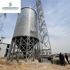 Bulk grain & agricultural food commodity steel silo storage facility 1000 tons