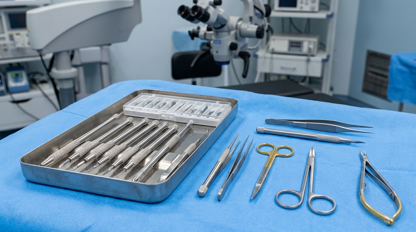 Advanced Microsurgery Scalpel Set