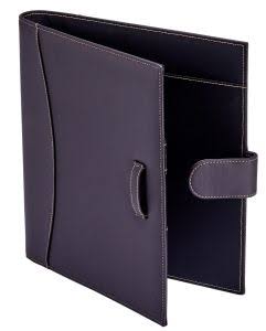 Leather portfolio binder