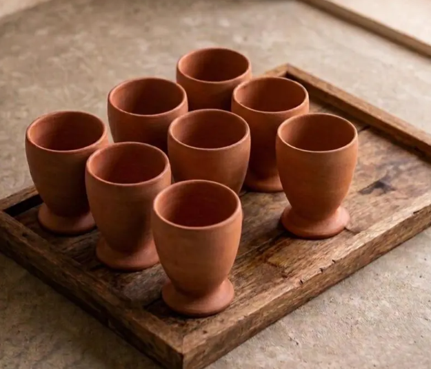 Timeless Earthen Teacups