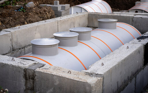 Underground Concrete Water Reservoir & Septic Tank