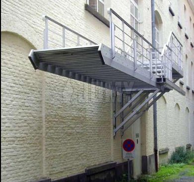 Fire Safety Door & Emergency Exit Staircase Installation