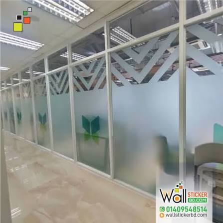 Decorative Frosted Glass Film & Soundproof Double