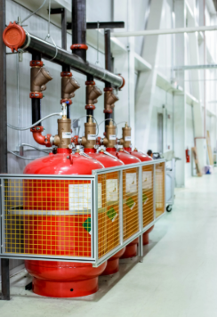 FM-200 Clean Agent Gas Fire Suppression System