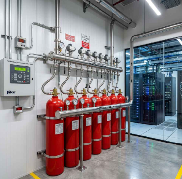 FM-200 Clean Agent Gas Fire Suppression System