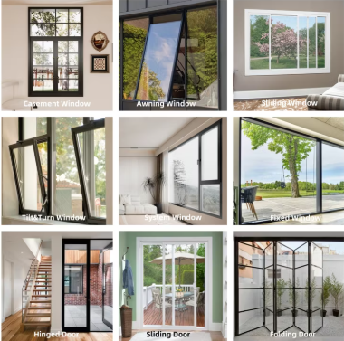 Heavy Aluminum Sliding Windows & Casement Door System