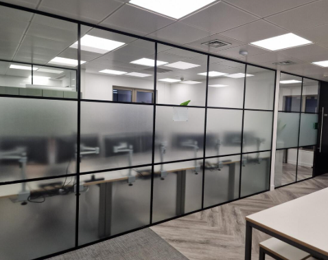 Decorative Frosted Glass Film & Soundproof Double Glazing