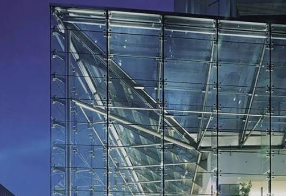 Structural Curtain Wall Glass & Spider Glazing Facade