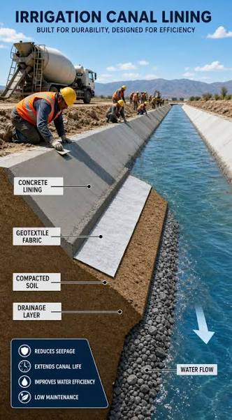 Pond & Canal Excavation and Earth Bund Formation