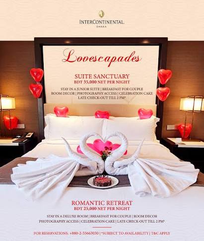 Exclusive Honeymoon Suite Reservation