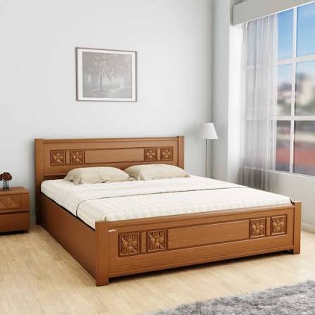 Bed Room Set-1 (Bed-118+Bed Side Table-110+Dressing Table-122+Wardrobe-113)