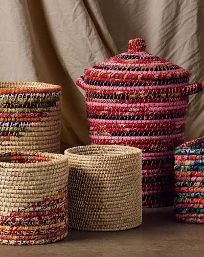 Cane Woven Storage Basket